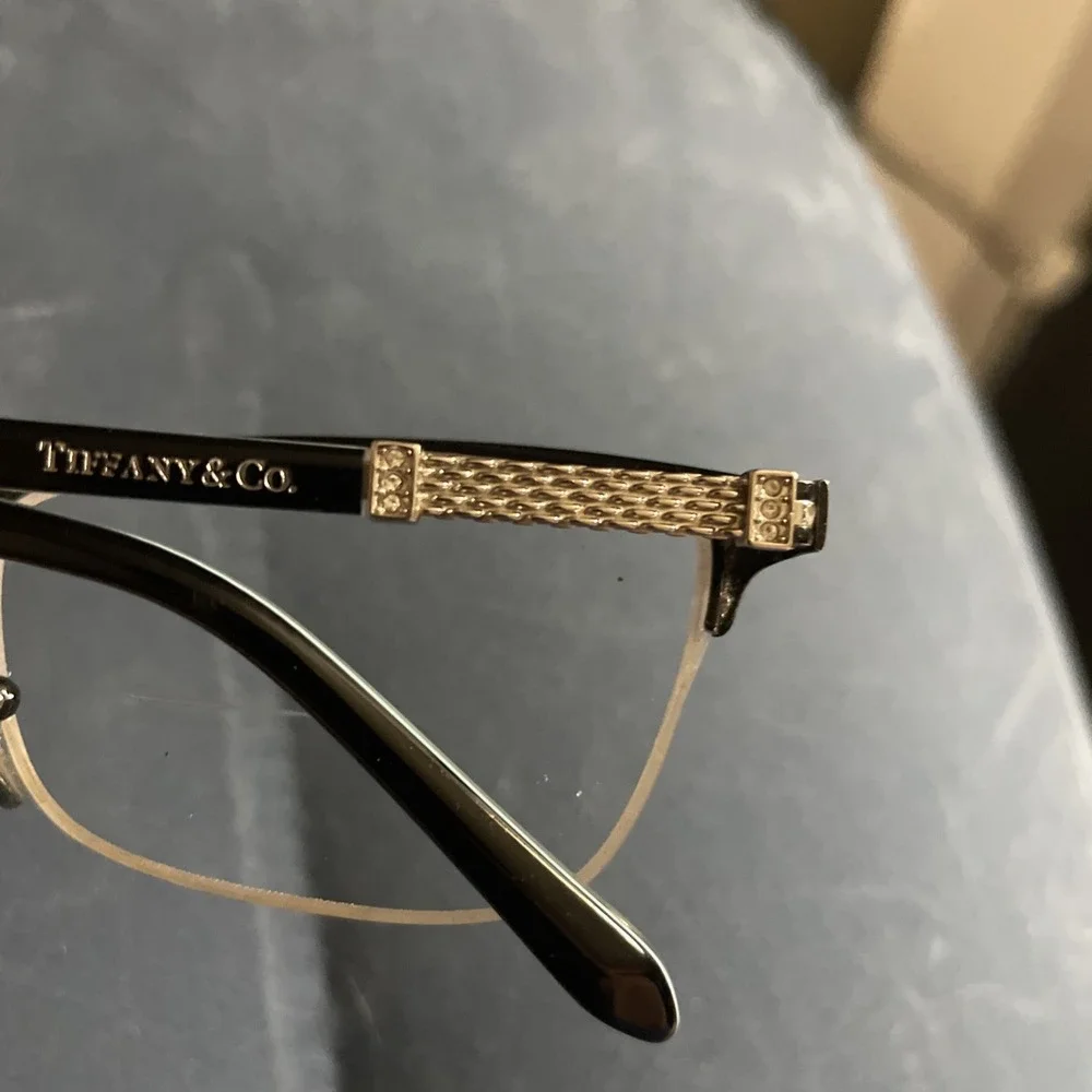 Tiffany & Co Eyeglasses Frames Only Crystals on arms